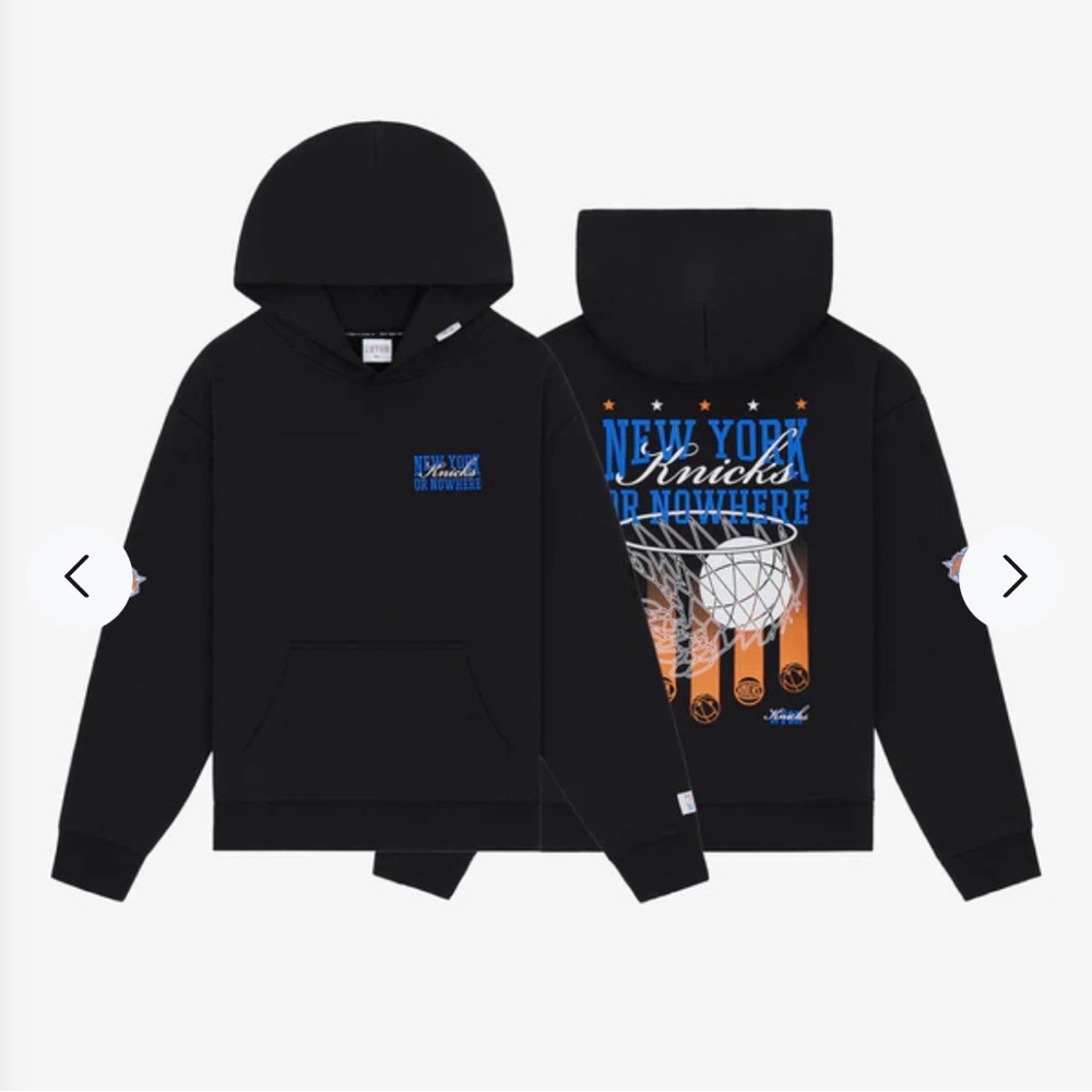 NYON x Knicks Buckets hoodie black deadstock - Picture 3 of 6